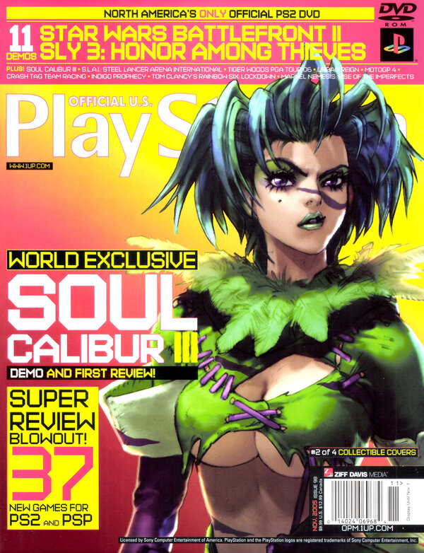 Official U.S. PlayStation Magazine Issue 098 (November 2005) cover